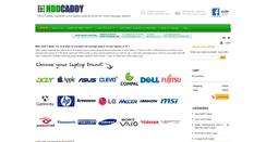 Desktop Screenshot of hddcaddy.com