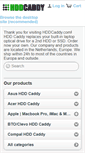 Mobile Screenshot of hddcaddy.com
