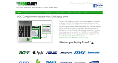 Desktop Screenshot of hddcaddy.eu