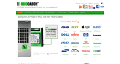 Desktop Screenshot of hddcaddy.nl